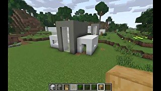 Amazing modern house design (minecraft tutorial)