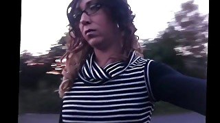 midnightminx xxx out takes public stripping flashing