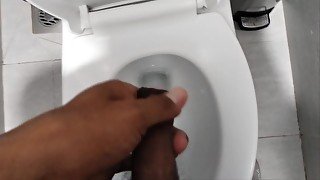 Pov masturbation in toilet