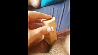 Wife using dildo