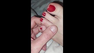 Feet and fucking sexy wife