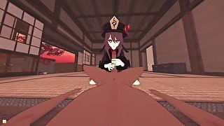 Genshin Impact: Having some sexy fun with Hu Tao (POV 3D Hentai)