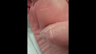 Erotic foot massage