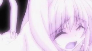 Shemale anime cutie pussy and anal fucked