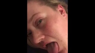 Blowjob cum shot