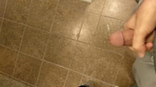 Big Cum On Tile Floor