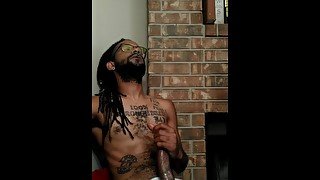 Big Dick Stroke & Smoke Talkin Freaky (Full vid on Onlyfans)