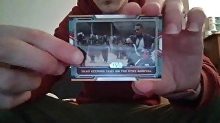 Opening a Pack of Trading Cards