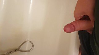 fun with my dick in bathroom