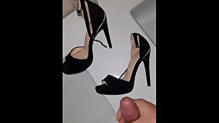 Sexy High Heels, jerk off black Heels