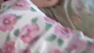 POV japanese teen 18+ lays back to get fucked