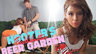 (164cm f-cup) Hooter beer garden