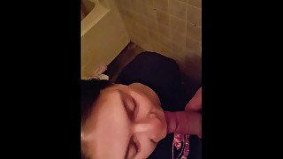 My good little whore sucking daddy's dick