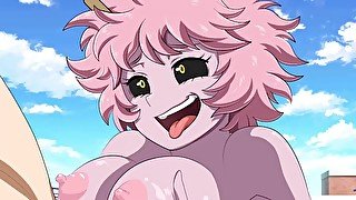 MINA ASHIDO Wants DEKU'S MILK! (BOKU NO HERO ACADEMIA)