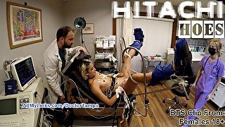 Naked BTS From Channy Crossfire Dr Hitachis Hysterial Treatments, Channys Restrained, HitachiHoesCom