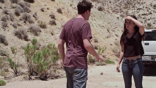 Cum loving babe Remy LaCroix enjoys having outdoors quickie