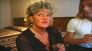 Classy mature woman is fucked in asshole