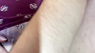 Chubby girl plays with vibrator until fat pussy cums hard!!!