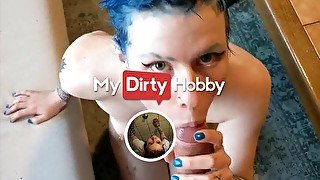 MyDirtyHobby - Gorgeous home blowjob