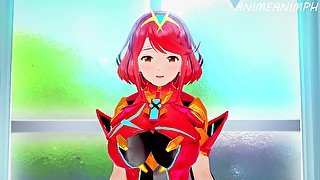 XENOBLADE CHRONICLES 2 PYRA HENTAI 3D UNCENSORED