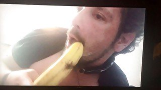 Throating bannana baby