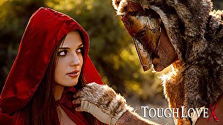 TOUGHLOVEX Red Riding Hood Scarlett Mae meets Werestud