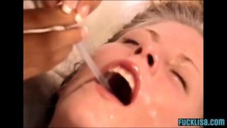 Tight Lisas Up Close and Personal Cumming in Her Mouth p3