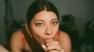 Desi woman knows deepthroat sucking