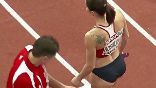 gorgeous Czech woman runner