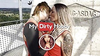 MyDirtyHobby - Slutty sexyrachel846 Shares A Cock With Her Friend Before She Rides Him Solo