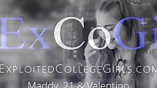 ExCoGi - 21yo Maddy's Pussy So Good This Dude Can't Help Cumming!