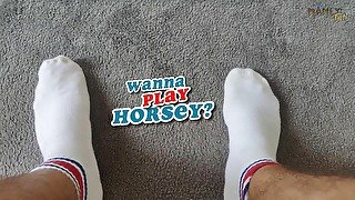 STEP GAY DAD - WANNA PLAY HORSEY? - WE ALL HAVE CORE MEMORIES THAT HELP CREATE OUR FOOT FETISHES