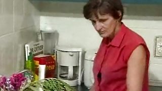 German Granny in the Kitchen R20