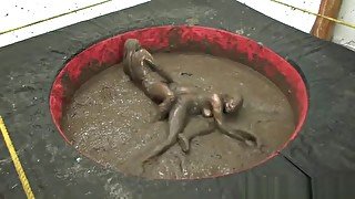 mud wrestling