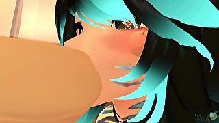 Blowjob in the shower vrchat