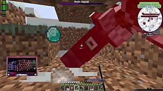 Getting destroyed by Arch Vessel! Ep:10Minecraft Modded Adventuring Craft 1.3 Kingdom Update