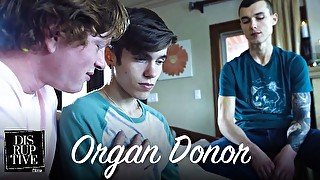 Twink Starts Liking Men After Receiving Heart Transplant From Gay Man - DisruptiveFilms