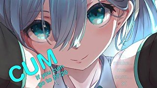 Premature Ejaculation FINALE Hatsune Miku Hentai JOI (Gentle Femdom Feet/Armpits)