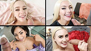 TeamSkeet - The Hottest Facial Compilation - Cumshot Compilation With Valentina Jewels and more