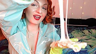 ASMR: household gloves and slime