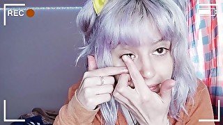 🧚 KING BROWN + 👑🌤️ Shopee eye contact lenses 🌤️👑 + 🧸 私はとてもかわいいと感じます🧸 🧚