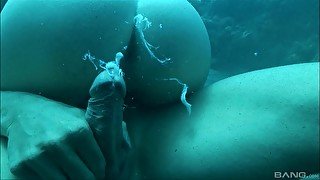 Underwater XXX pleasures for insolent Sabine Mallory