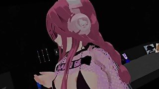 VRChat masturbating in virtual reality full body (custom video for Jordan)