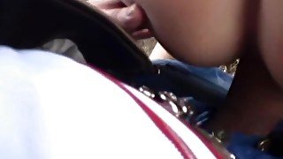 Outdoor Blowjob And Fucking