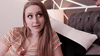 Laney Grey Sucks A Huge Cock