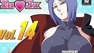 NARUTO - KONAN PUSSY LICKING / CUM INSIDE PUSSY