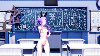 【4K / MMD R18】 Lo chan bunny style