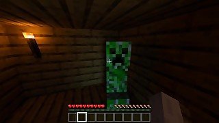 Getting Fucked by a Creeper in Minecraft 12: Beach House