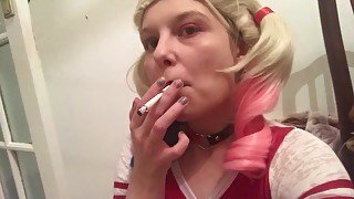 Harley Quinn Smoking