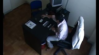 Voyeur vid with secretary